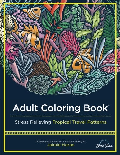 Adult Coloring Book: Stress Relieving Animal Designs, Mini