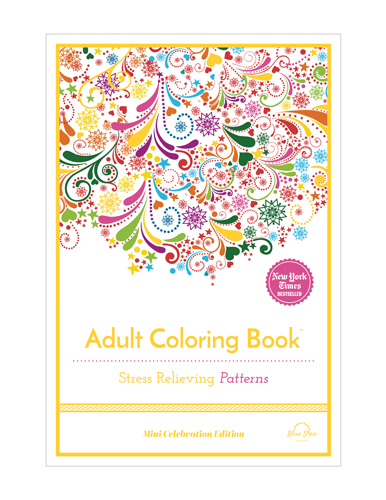 Adult Coloring Book: Stress Relieving Patterns, Celebration Edition 