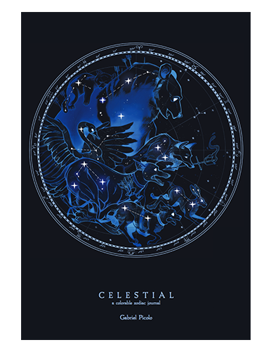 Celestial: A Colorable Zodiac Journal 